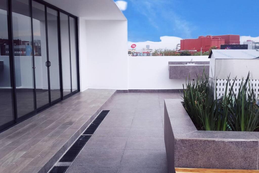 Secure, Central And Quiet Apartment Work Or Travel Cidade do México Exterior foto